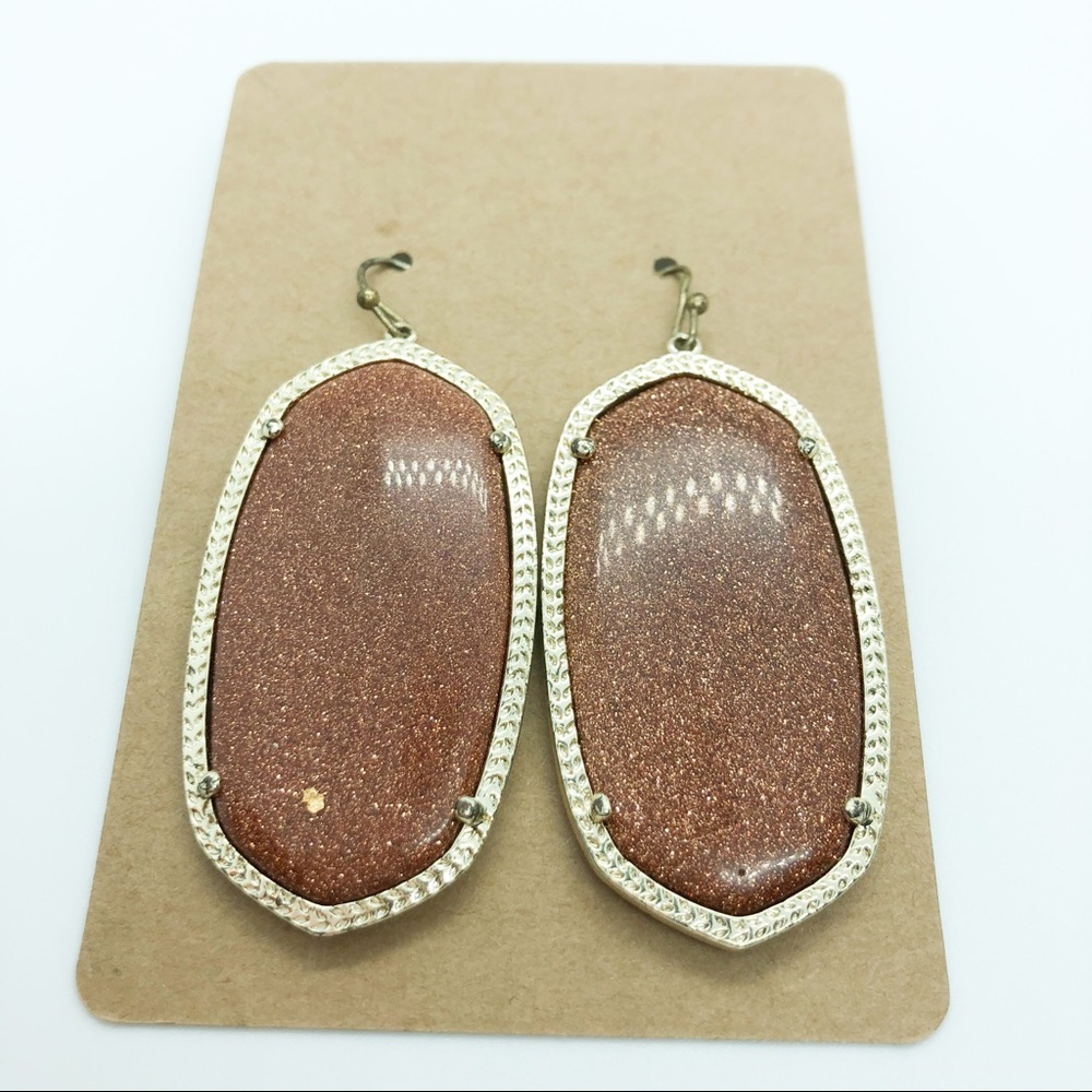 Burnt orange Kendra Scott Earrings